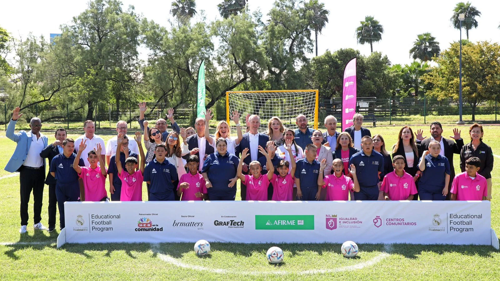 The Real Madrid Foundation and BRMAtters begin first inclusive Educational Football Program in Mexico