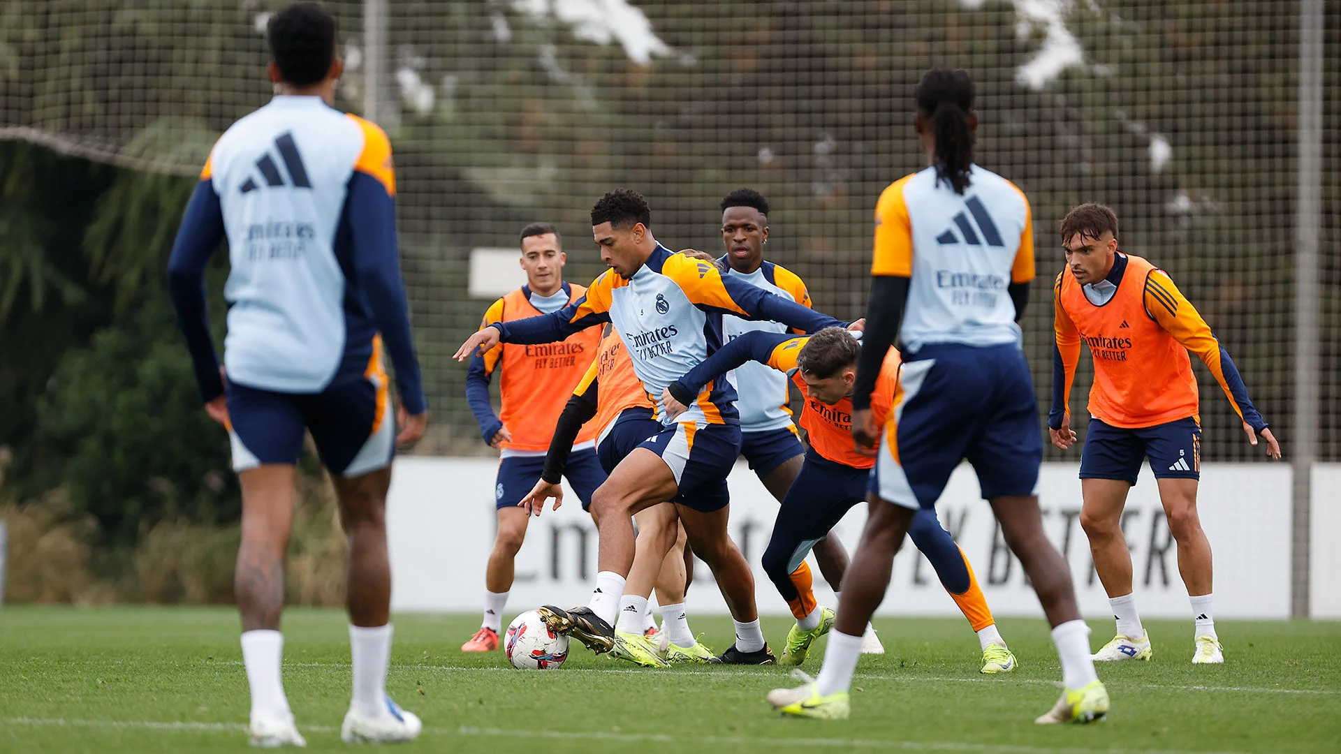 Último entrenamiento antes del partido frente a Osasuna