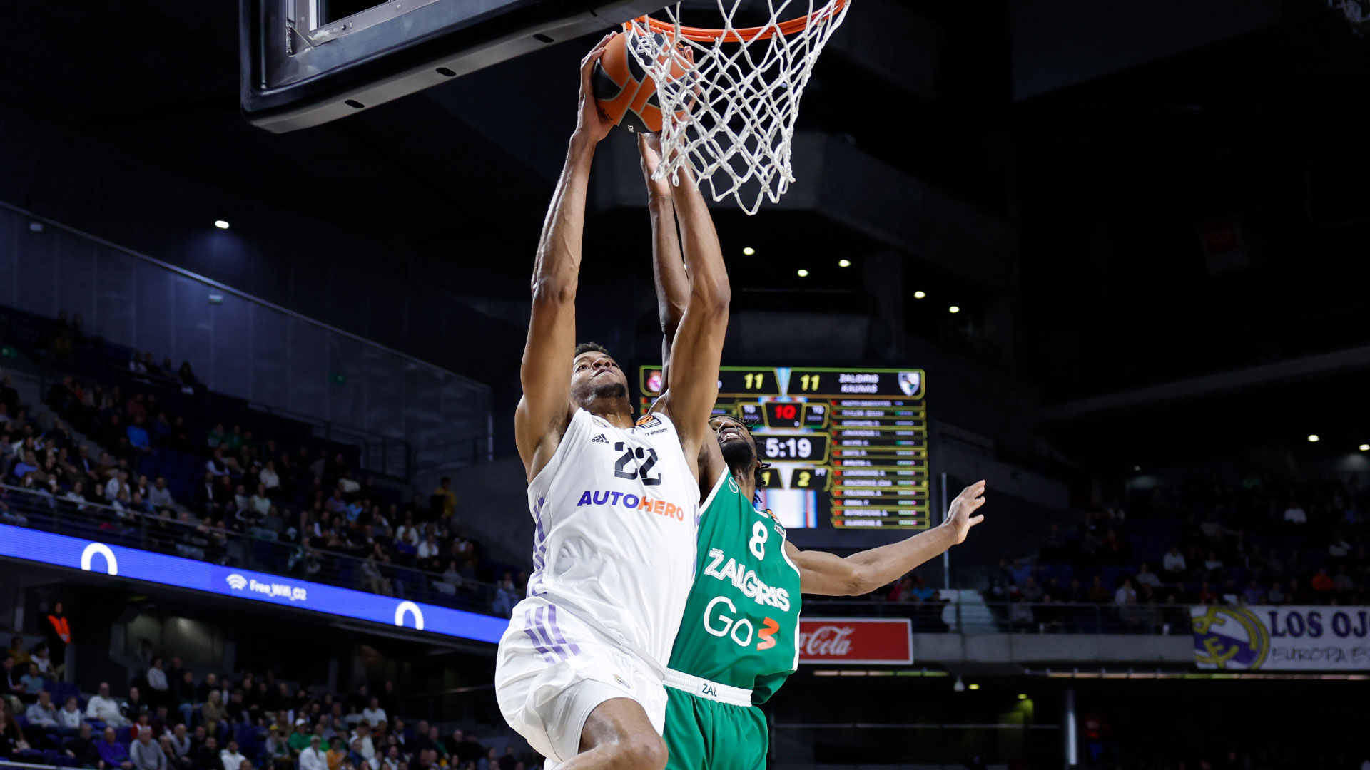 96-69: Gran victoria ante el Zalgiris en la vuelta a la Euroliga