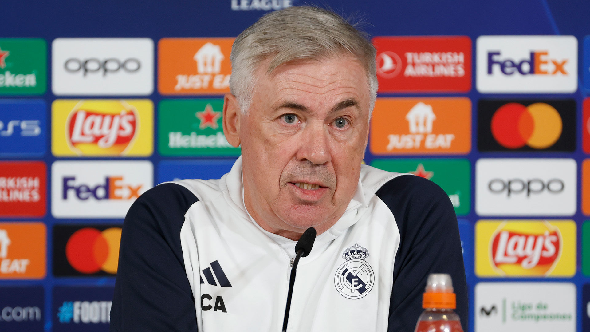 Ancelotti: “Sería importante lograr la clasificación en cuatro partidos”