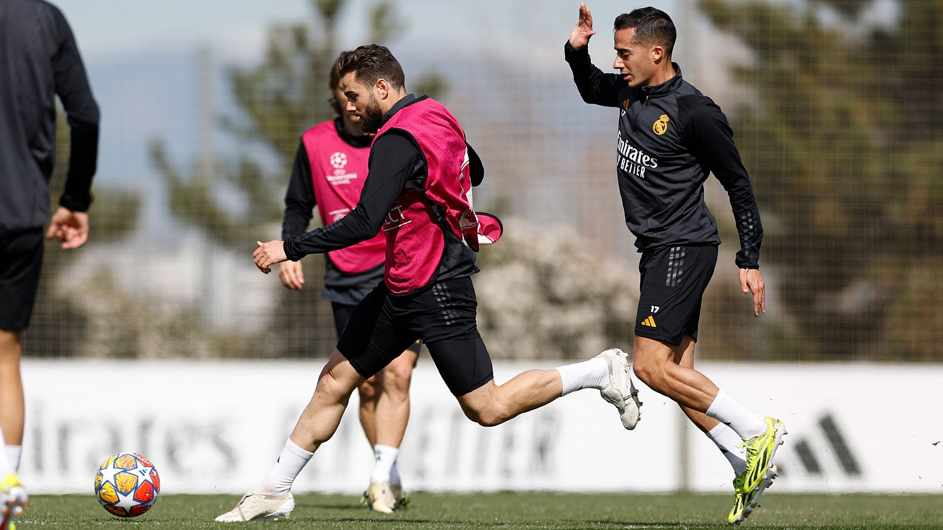 Último entrenamiento antes de recibir al Leipzig