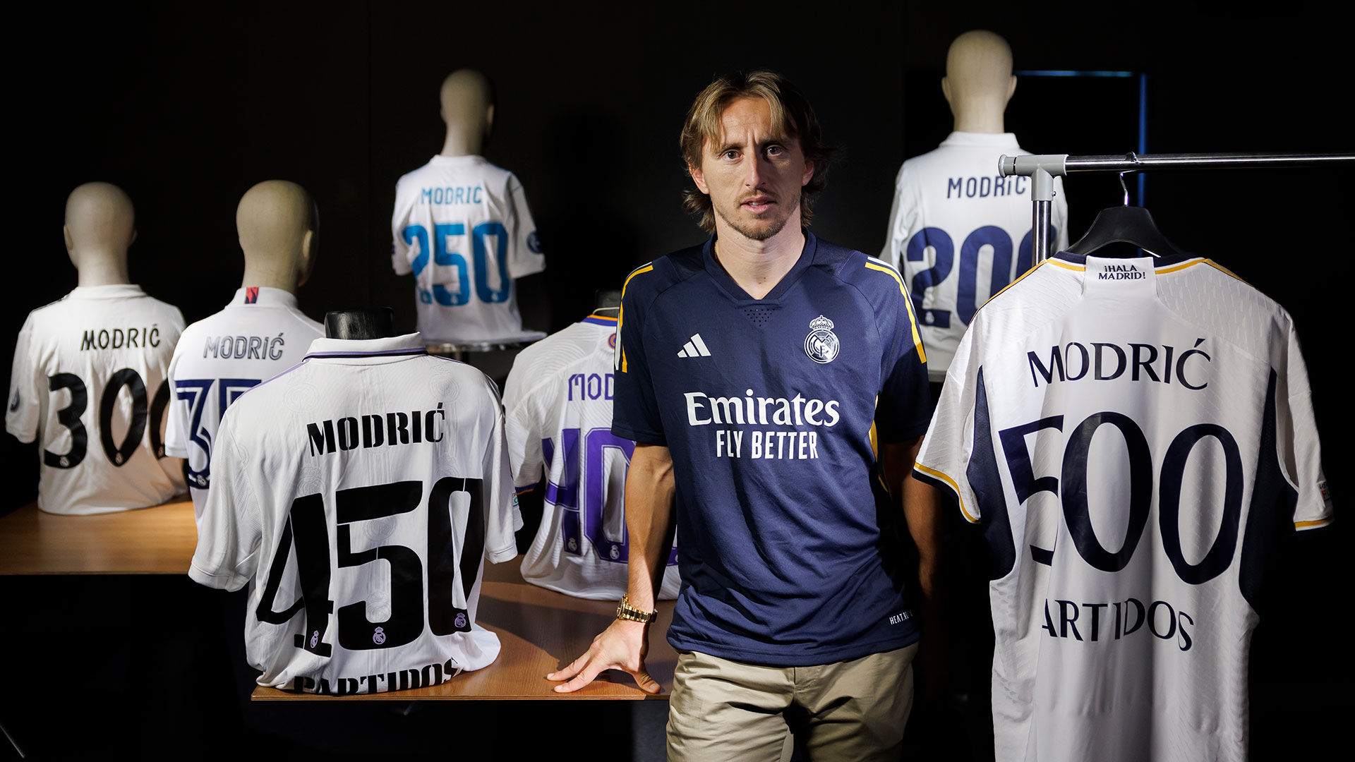 Modrić: “Llegar a los 500 partidos en el Real Madrid es impresionante”