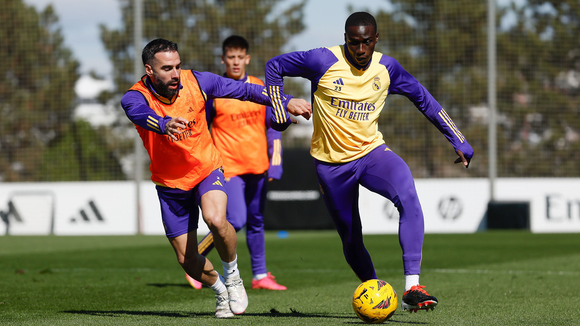 Último entrenamiento antes de visitar al Valencia