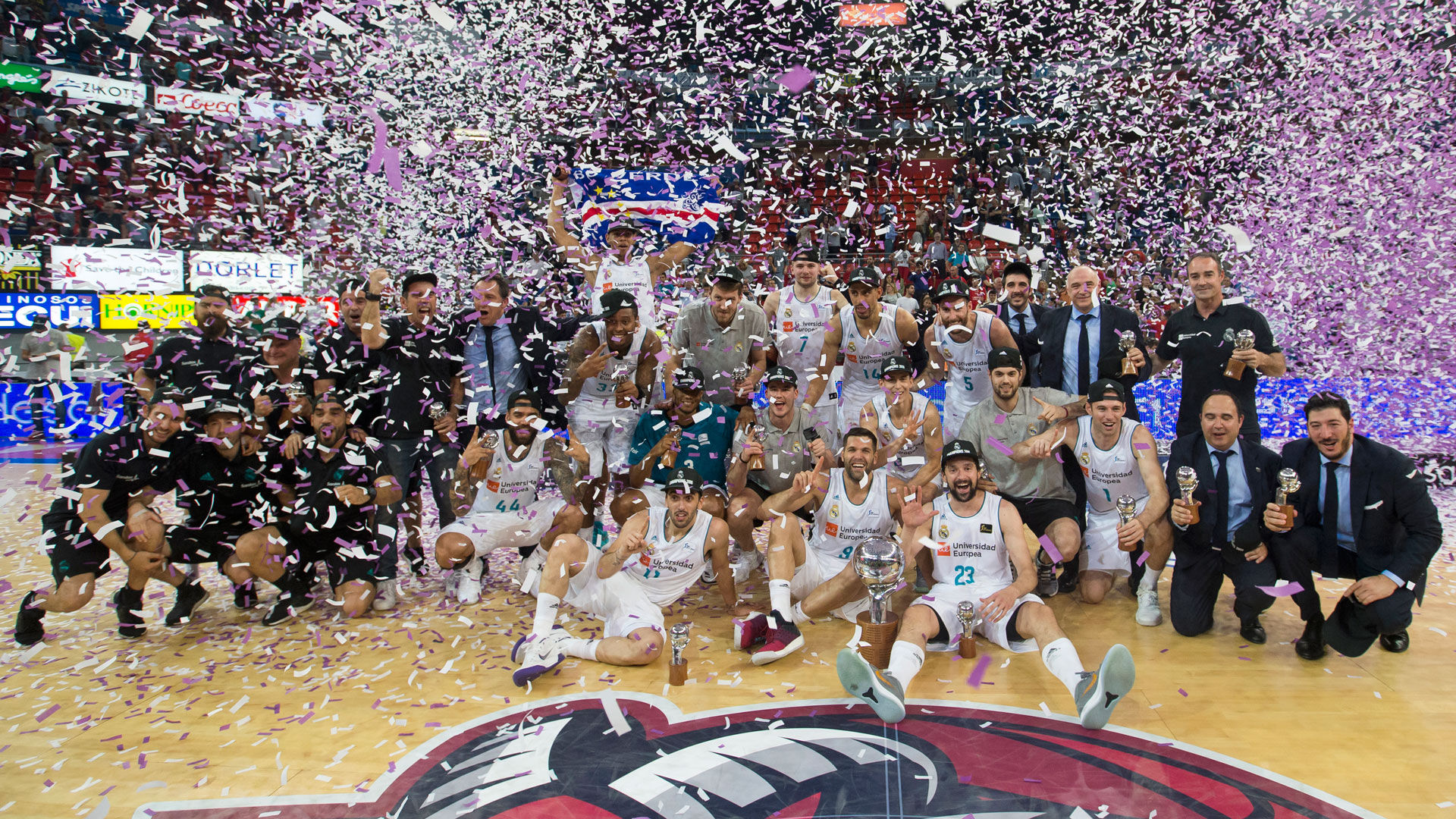 Sixth anniversary of the 34th basketball league title