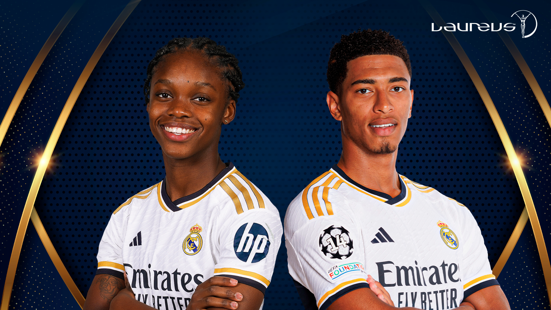 Bellingham and Linda Caicedo in the running for the Laureus Awards, which are being presented today in Madrid.