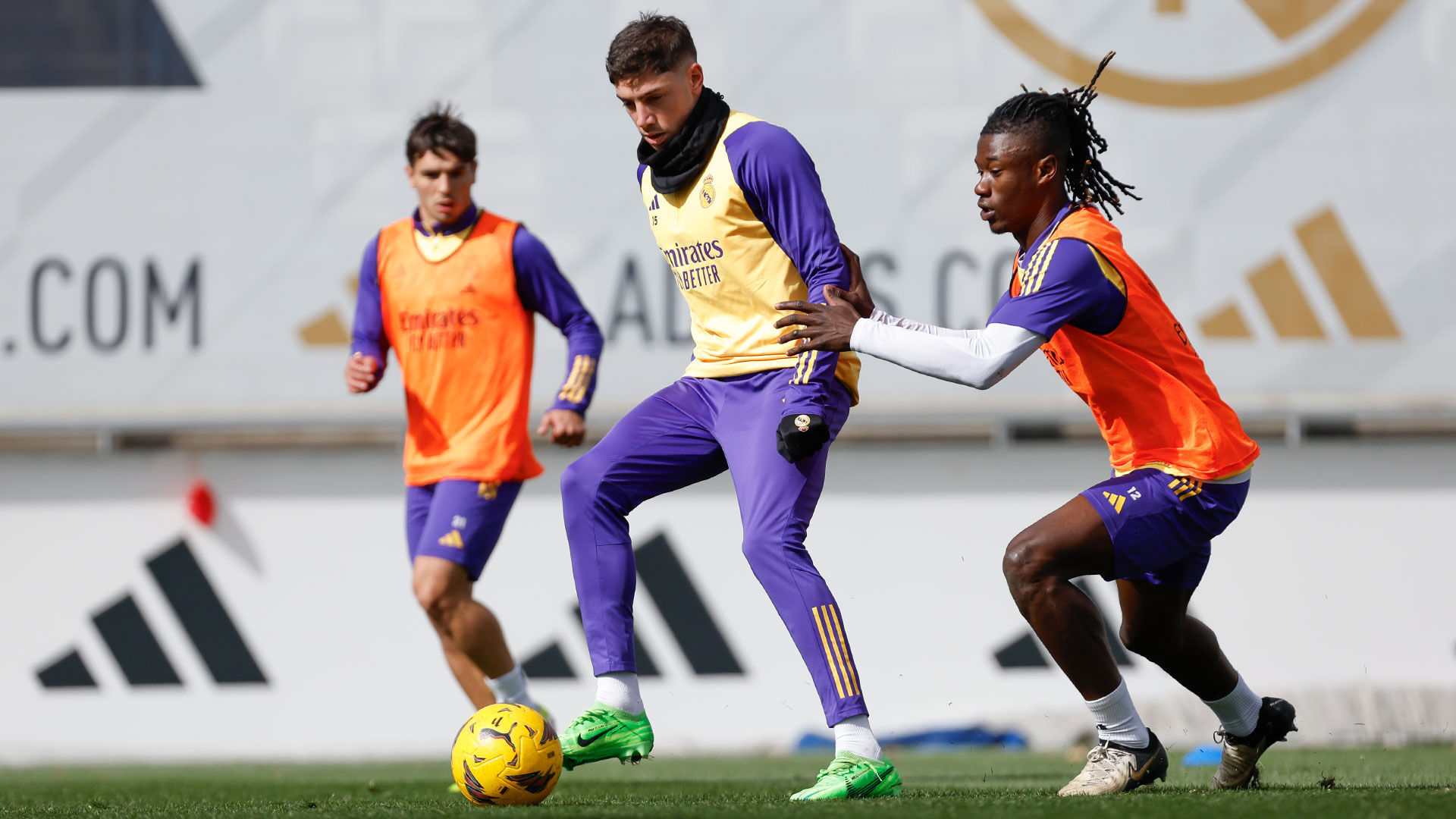 Nueva sesión para preparar el partido contra el Sevilla