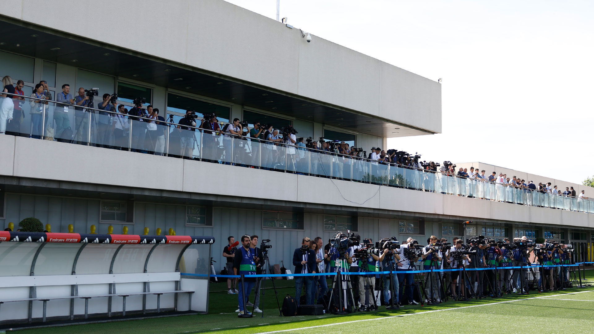 Over 130 media outlets from around the world take part in UEFA Open Media Day