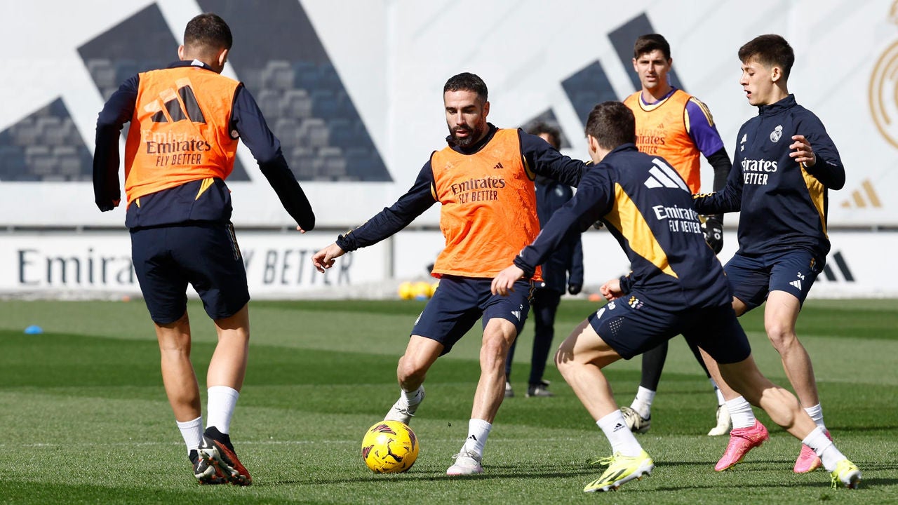 First training session of the week at Real Madrid City