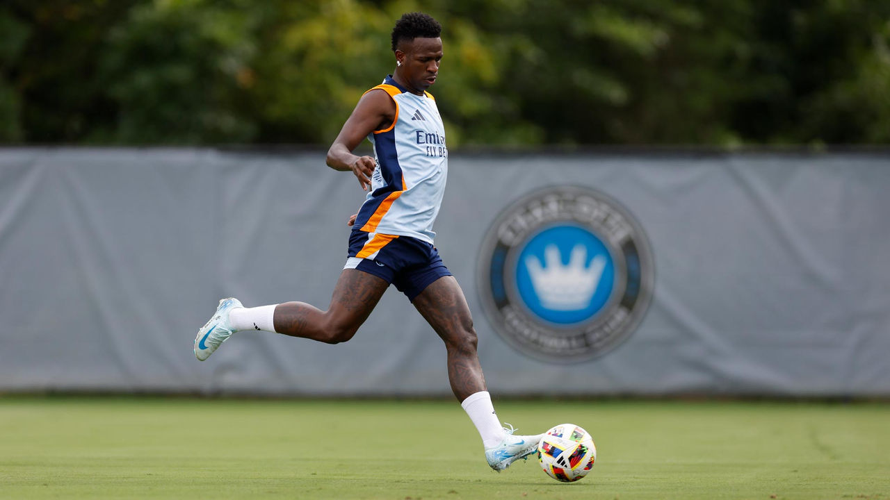 Another training session in Charlotte in preparation for Chelsea clash 