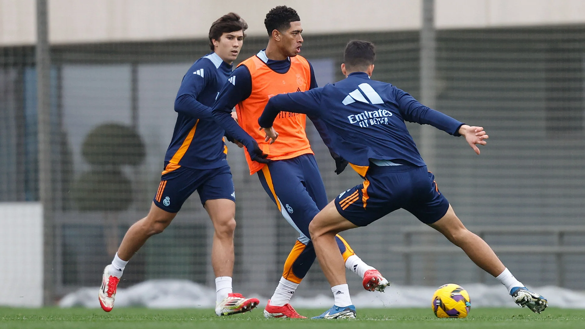 Last training session before Valladolid clash