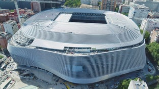 La espectacular transformación del Bernabéu