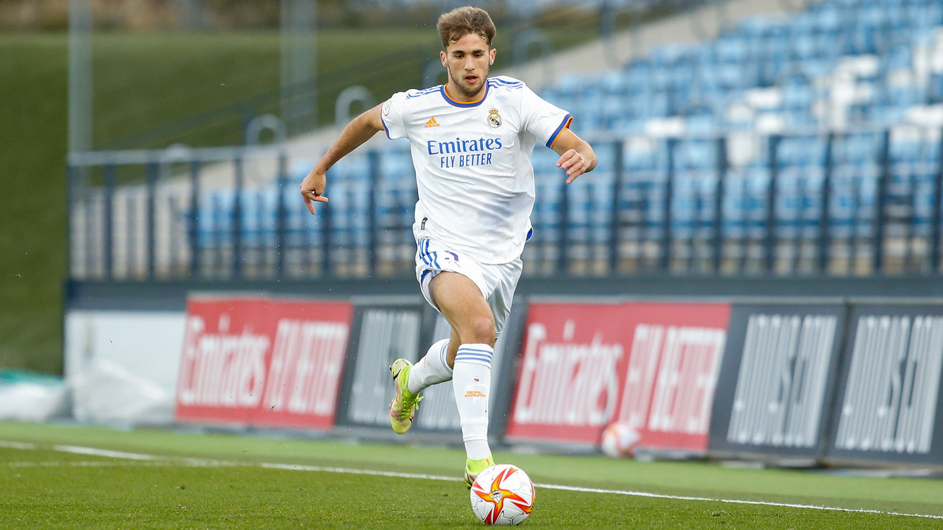 Once inicial del Castilla contra el Alcoyano