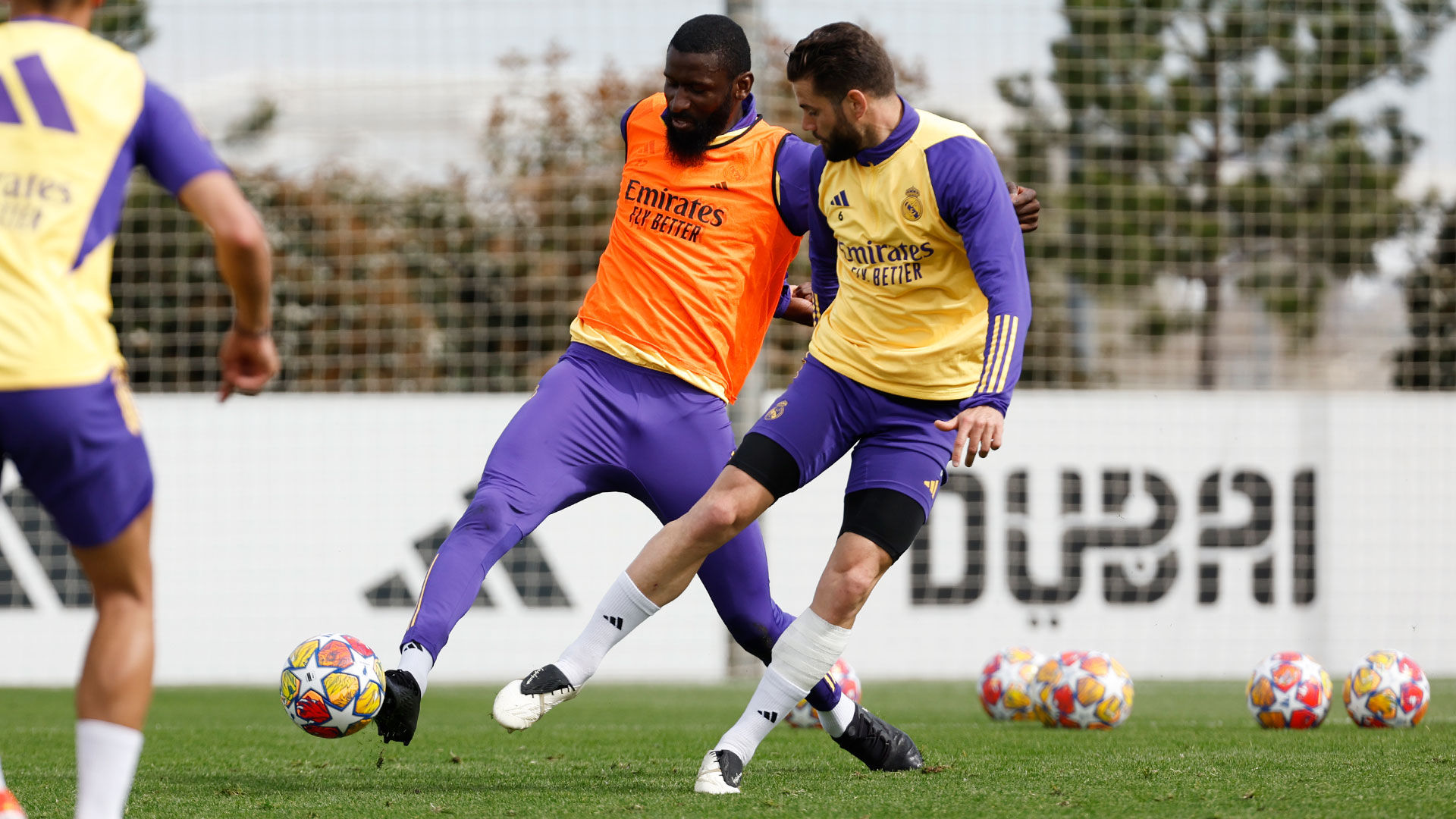 Exigente sesión en la Ciudad Real Madrid 