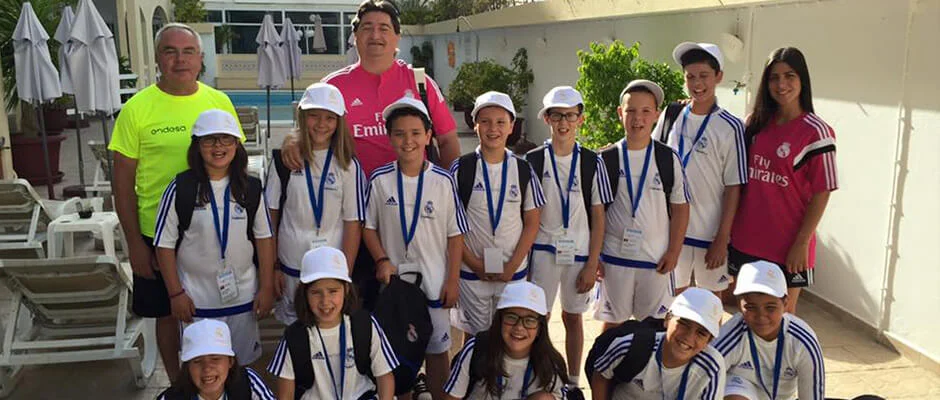 Escuela sociodeportiva de la Fundación Real Madrid en Guimarães