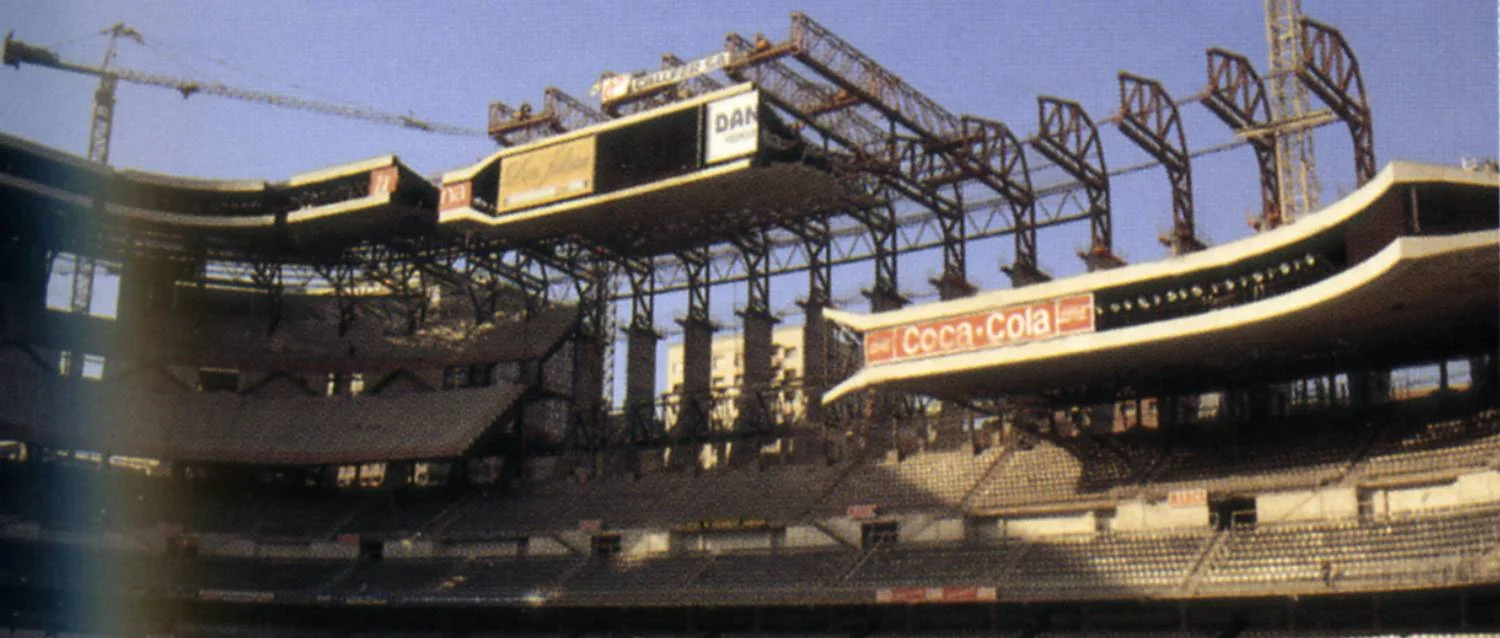 Obras estadio Santiago Bernabéu