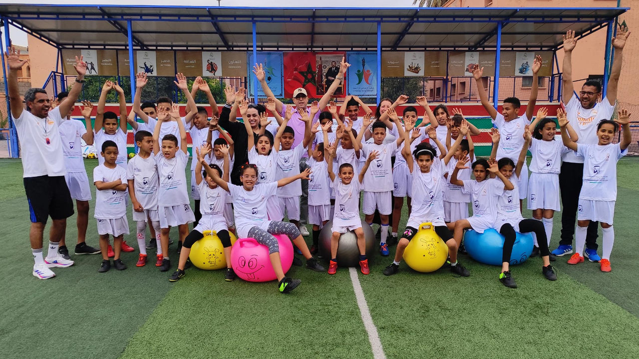 La Fundación Real Madrid atiende a más de 2.200 beneficiarios en Marruecos