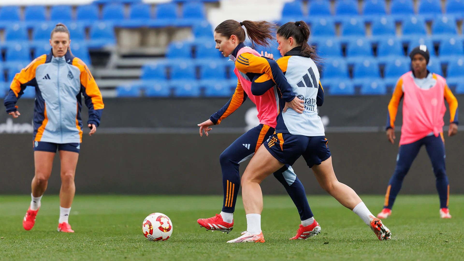 Último entrenamiento antes de la final de la Supercopa de España