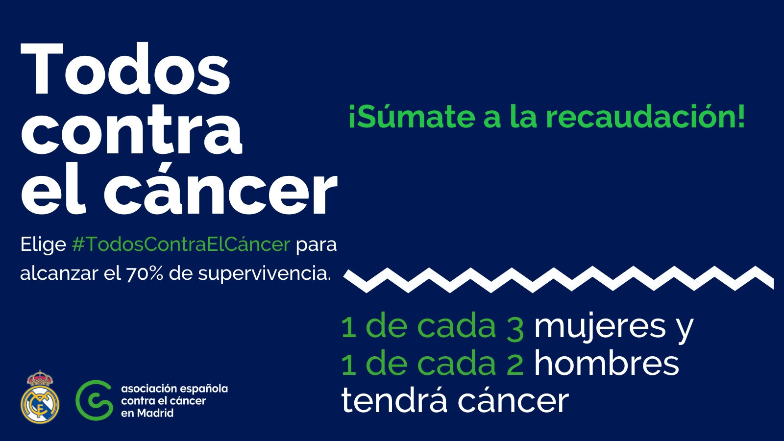Súmate a la campaña de recaudación para la lucha contra el cáncer
