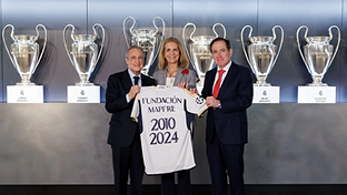 Die Stiftung Real Madrid und die Stiftung Mapfre erneuern ihre Partnerschaft