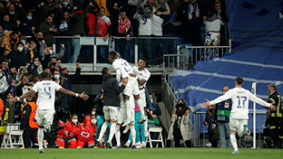 Real Madrid reach European Cup semi-final for 31st time