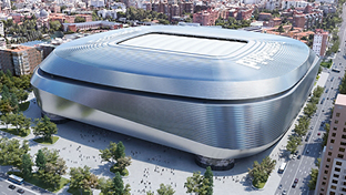 Así será el estadio Santiago Bernabéu