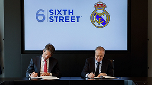 Acuerdo estratégico entre el Real Madrid, Sixth Street y Legends
