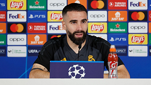 Carvajal: “Our objective is to finish top of the group”
