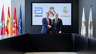 Abbott prolonge son partenariat innovant en matière de santé avec le Real Madrid et la Fondation Real Madrid
