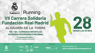 Alhaurín de la Torre acogerá la VII Carrera Solidaria Fundación Real Madrid 