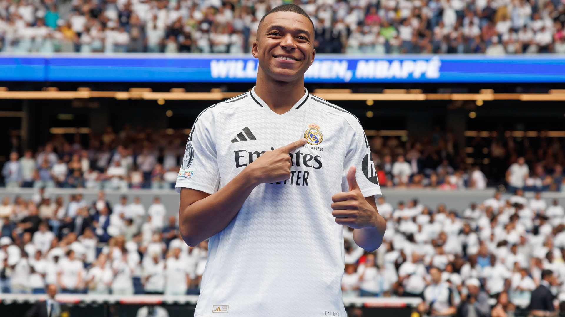 Mbappé signs for Real Madrid