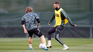 Last Training Session before the Club World Cup Final
